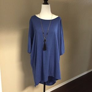 Lularoe blue tunic